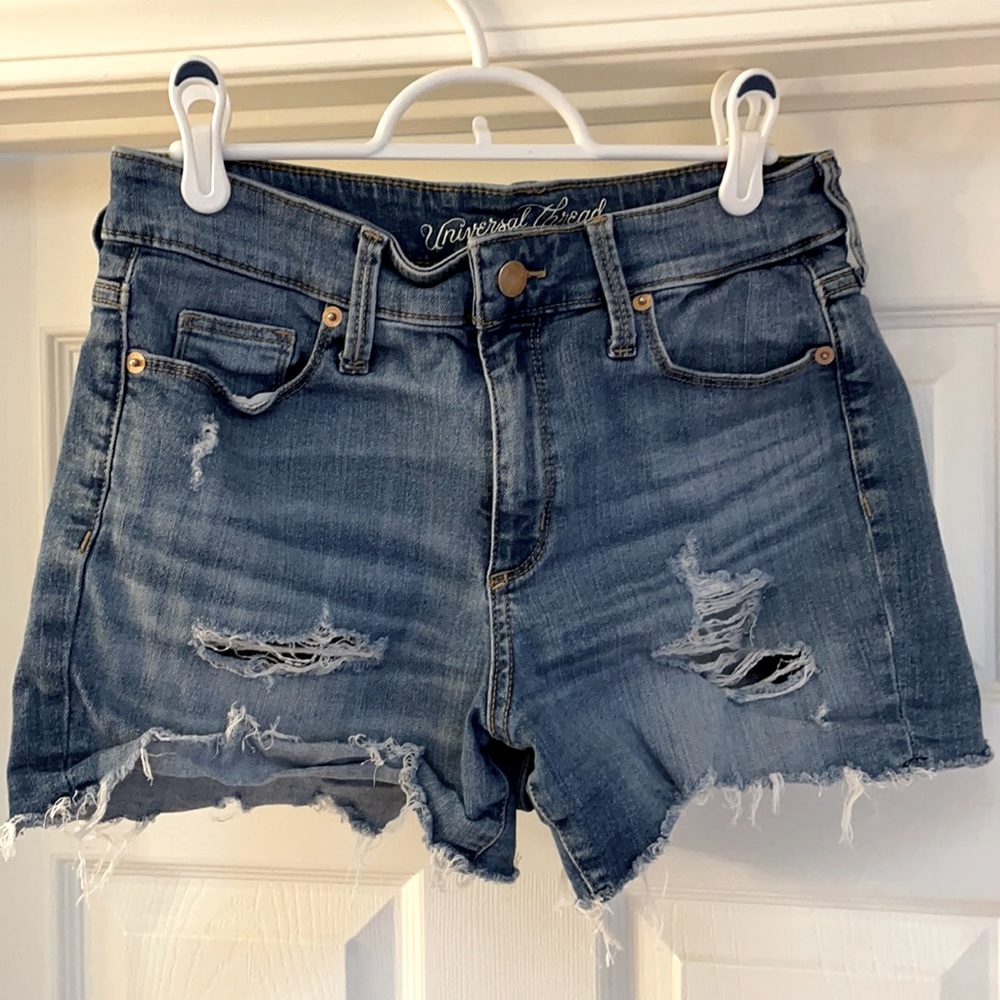 Universal Thread Distressed Denim Shorts